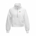 Delta Zeta MOM lululemon Scuba Oversized Funnel-Neck Half Zip - White