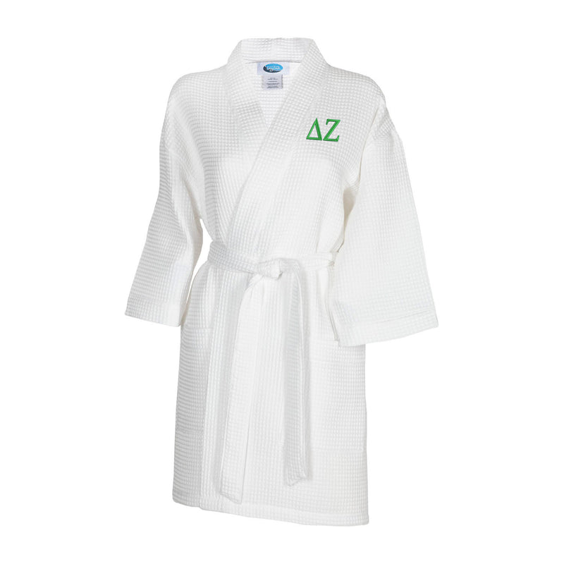 Delta Zeta Waffle Weave Robe