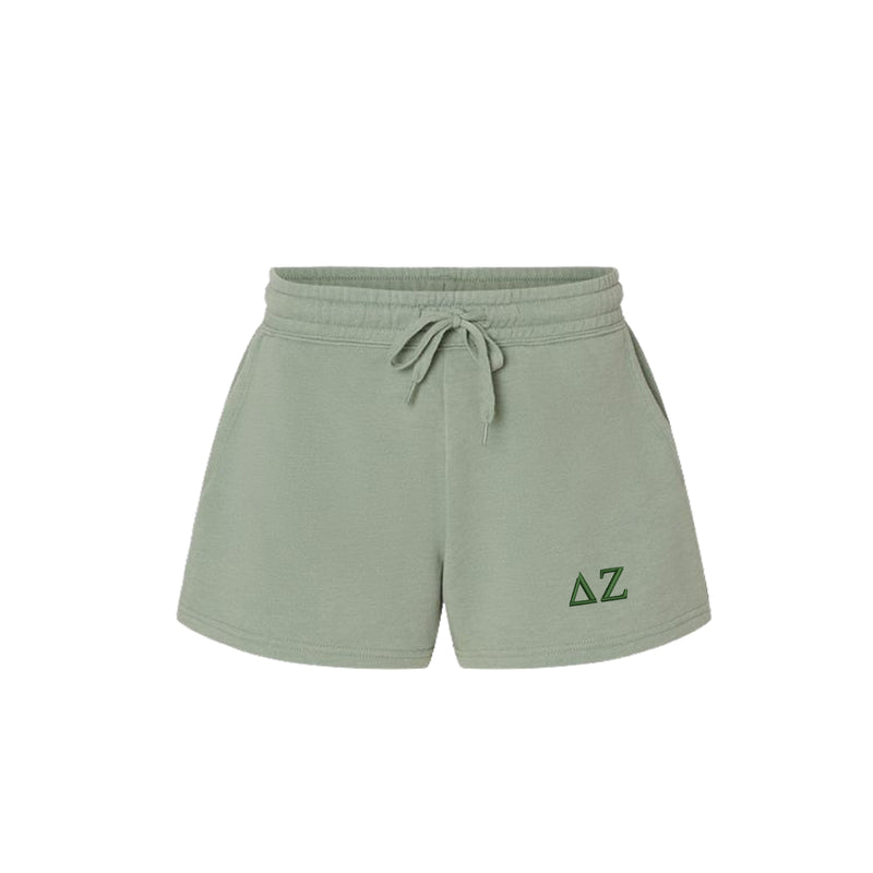 Delta Zeta Beach Washed Fleece Shorts