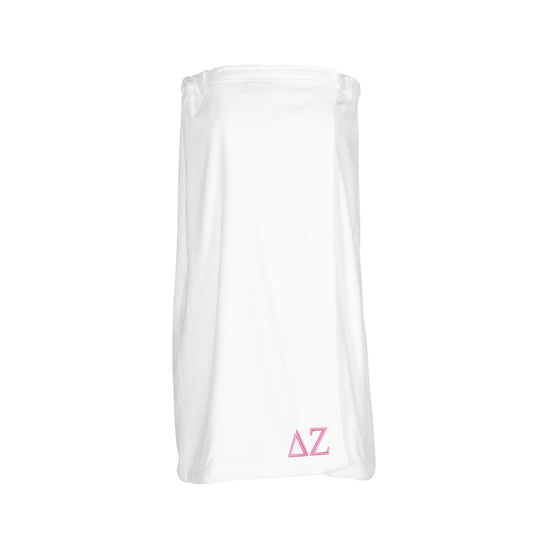 Delta Zeta Terry Velour Spa Wrap