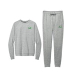 Delta Zeta Tri Fleece Jogger Set