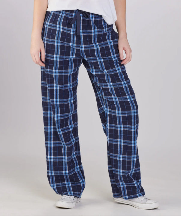 Omega Phi Alpha Flannel Pants - Embroidered OPhiA Pajama Bottoms