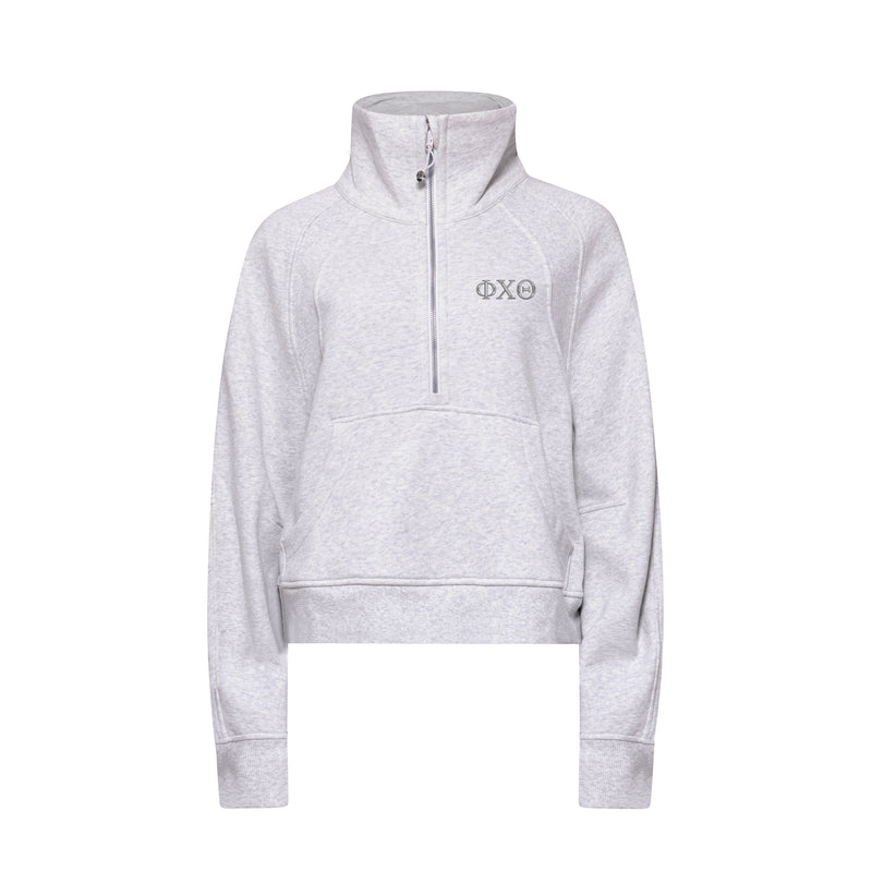 Phi Chi Theta lululemon Scuba Oversized Funnel-Neck Half Zip