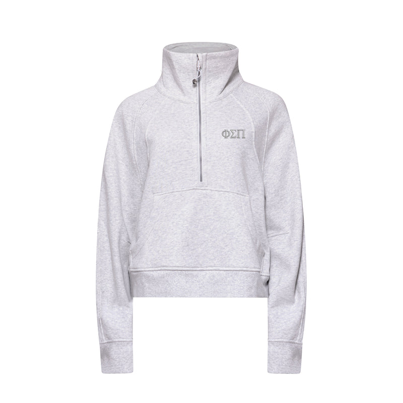 Phi Sigma Pi lululemon Scuba Oversized Funnel-Neck Half Zip