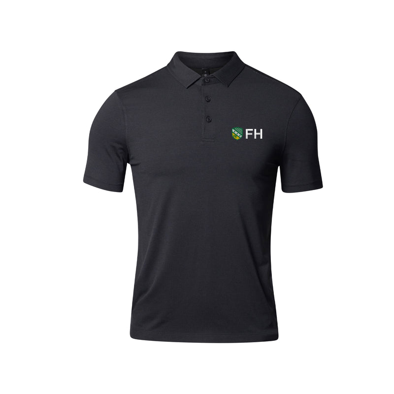 FarmHouse lululemon Evolution Short-Sleeve Polo - Black
