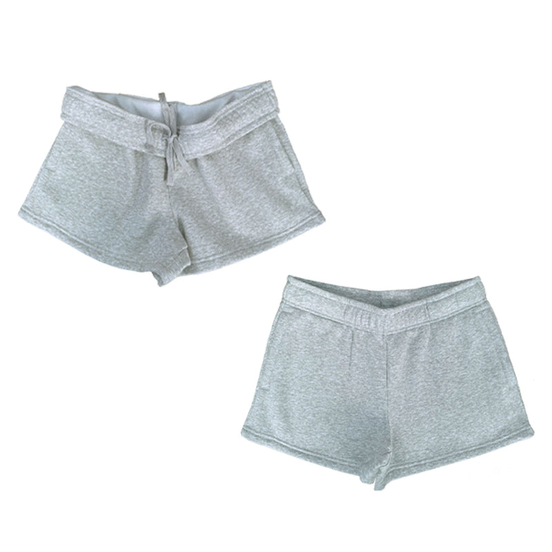 Fave Fit Alpha Omicron Pi Fleece Logo Shorts - Logo