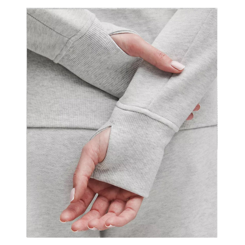 Alpha Epsilon Phi ALUMNA lululemon long Scuba Oversized Funnel - Full-Zip