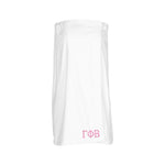 Gamma Phi Beta Terry Velour Spa Wrap