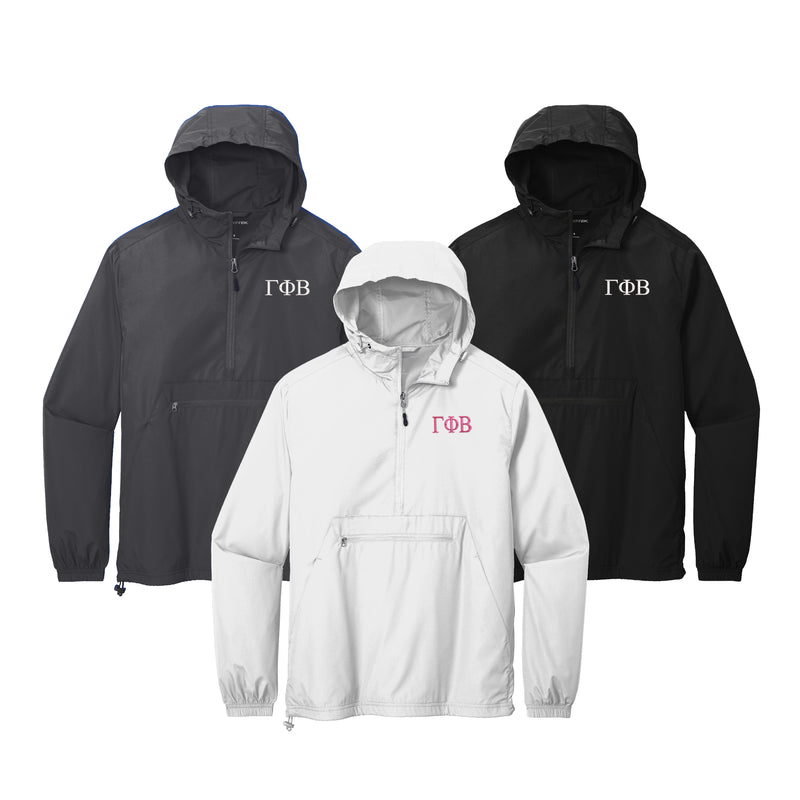 Gamma Phi Beta Windbreaker - Letters