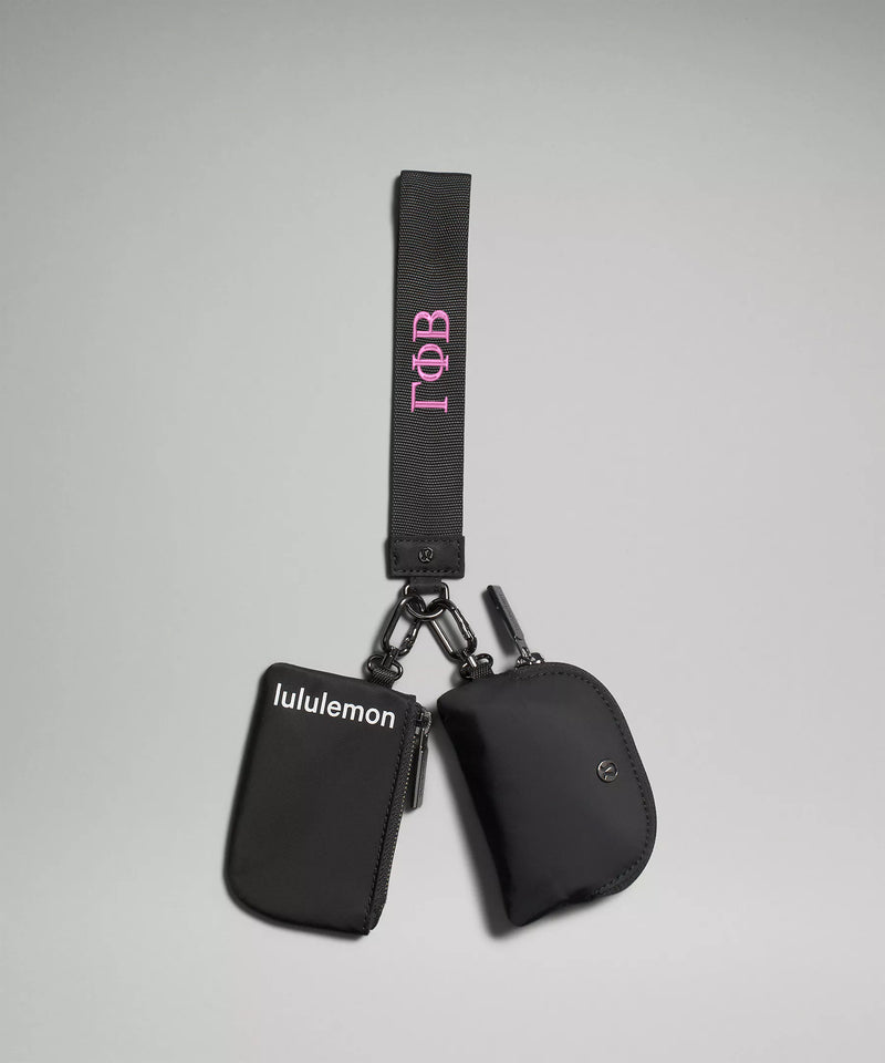 Gamma Phi Beta lululemon Dual Pouch Wristlet