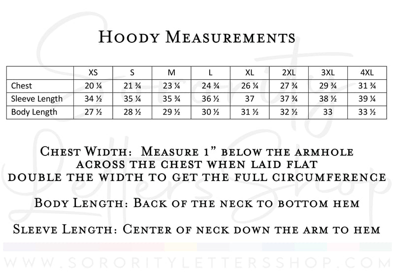 Sigma Gamma Rho Hooded Sweatshirt - Wordmark & Year