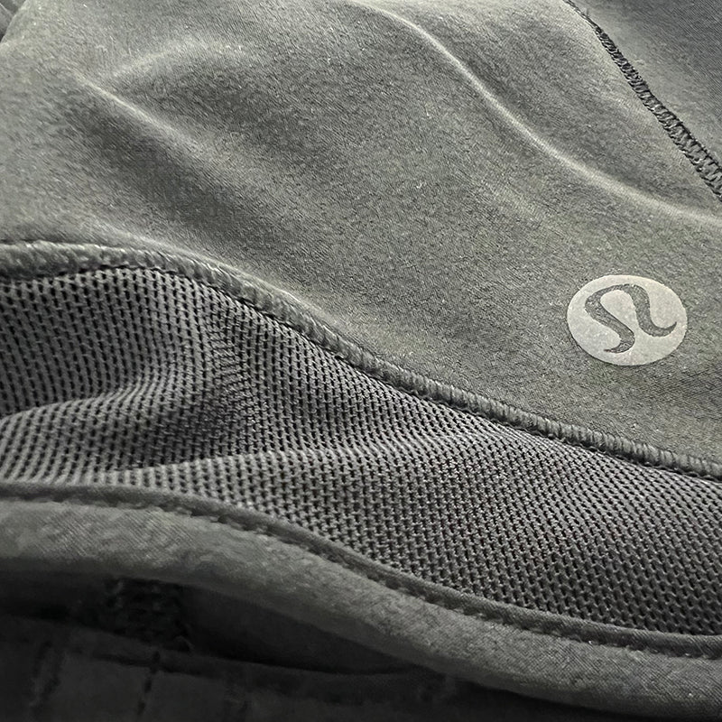 Delta Zeta lululemon Hotty Hot High-Rise Lined Short 2.5" - Black
