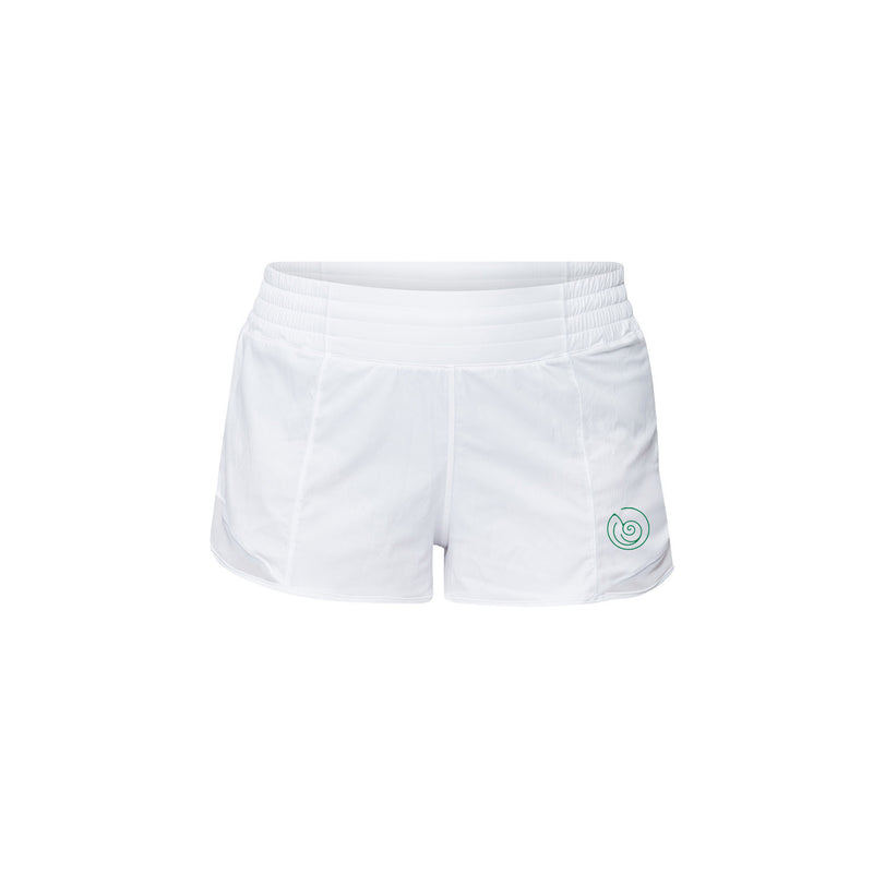 Kappa Delta lululemon Hotty Hot High-Rise Lined Short 2.5" - White - Nautilus