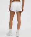 Kappa Beta Gamma lululemon Hotty Hot High-Rise Lined Short 2.5" - White