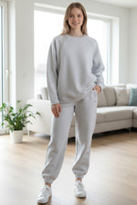 Alpha Delta Pi lululemon Scuba Oversized Long Crewneck - Letters