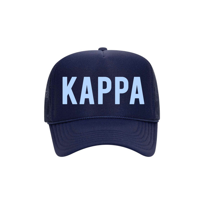 Kappa Kappa Gamma Trucker Hat - KAPPA