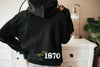 Kappa Alpha Theta Boxy Cheetah 1870 Hoodie