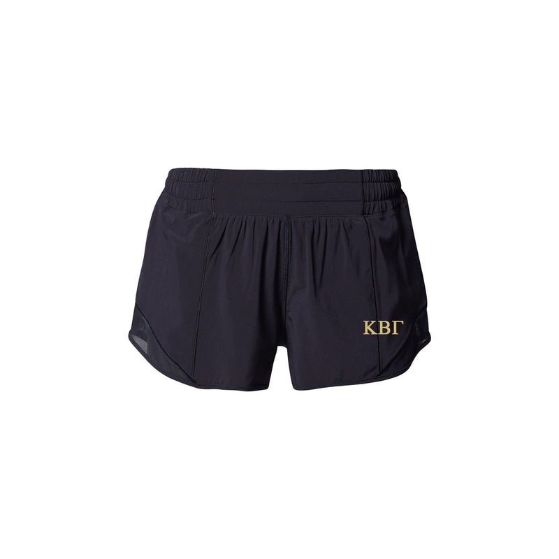 Kappa Beta Gamma lululemon Hotty Hot High-Rise Lined Short 2.5" - Black