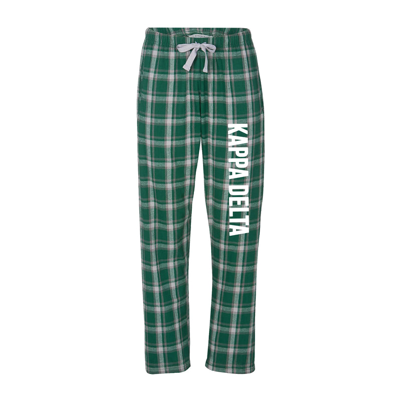 Kappa Delta Flannel Pants - Printed