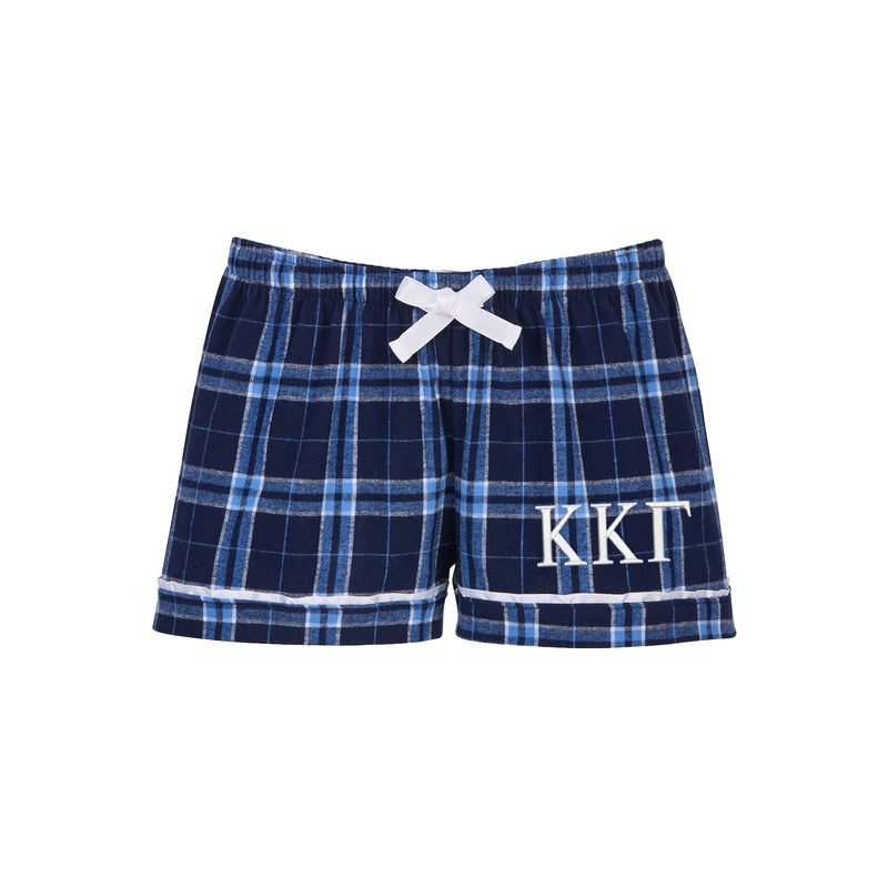 Kappa Kappa Gamma Flannel Boxer Shorts