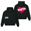 Kappa Alpha Theta Boxy Heart Pullover Hoodie