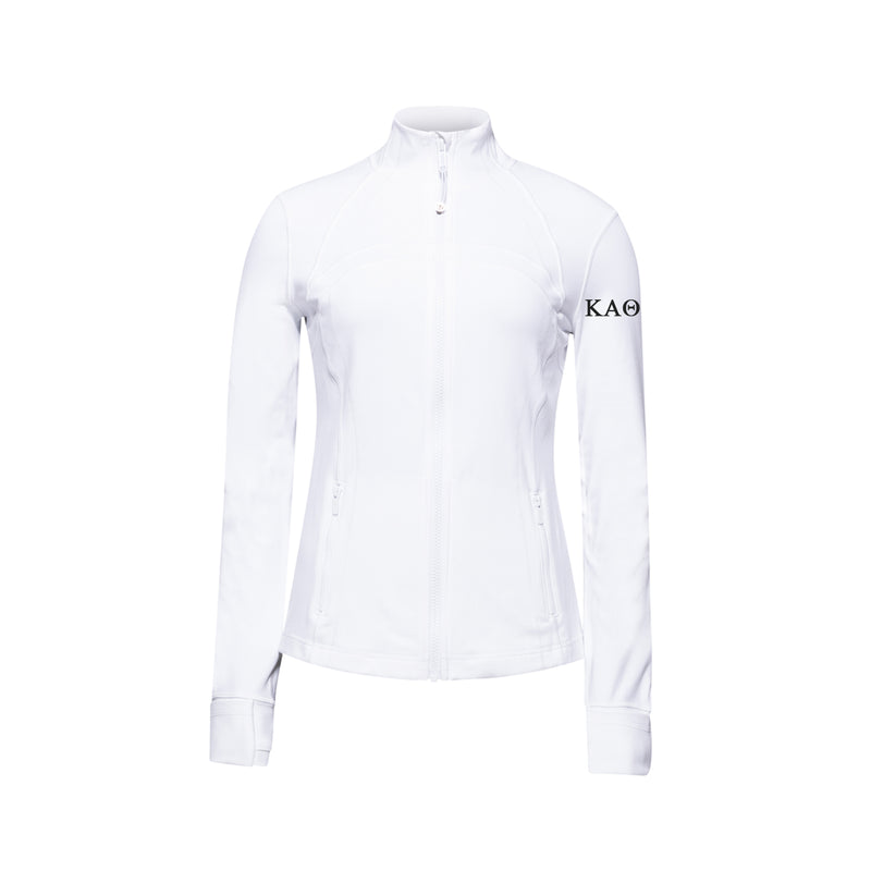 Kappa Alpha Theta lululemon Define Jacket - White