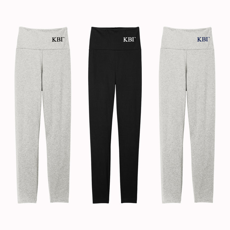 Kappa Beta Gamma High Waist Leggings