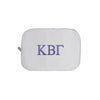 Kappa Beta Gamma Waffle Weave Cosmetic Bag