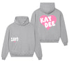 Kappa Delta Boxy Heart Pullover Hoodie - KAY DEE