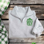 Kappa Delta Crest Quarter Zip