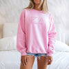 Kappa Delta Outline Monochromatic Crewneck