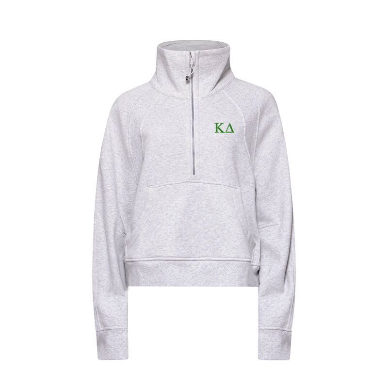 Kappa Delta lululemon Scuba Oversized Funnel-Neck Half Zip