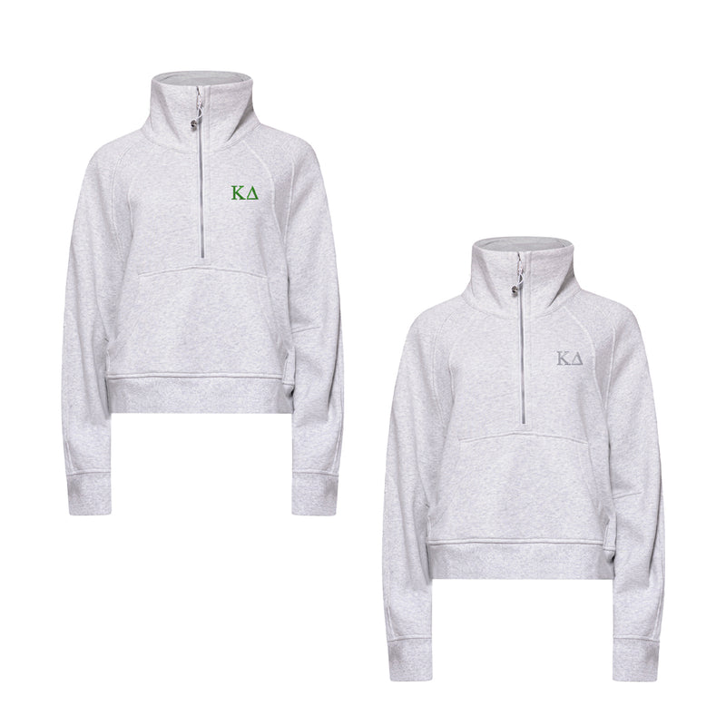 Kappa Delta lululemon Scuba Oversized Funnel-Neck Half Zip