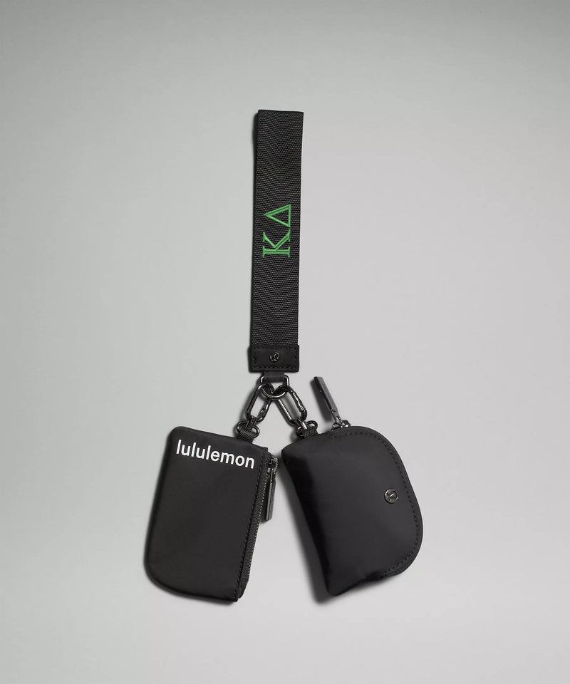Kappa Delta lululemon Dual Pouch Wristlet