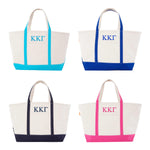 Kappa Kappa Gamma Large Canvas Tote Bag