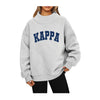 Kappa Kappa Gamma Mock Neck Sweatshirt - KAPPA