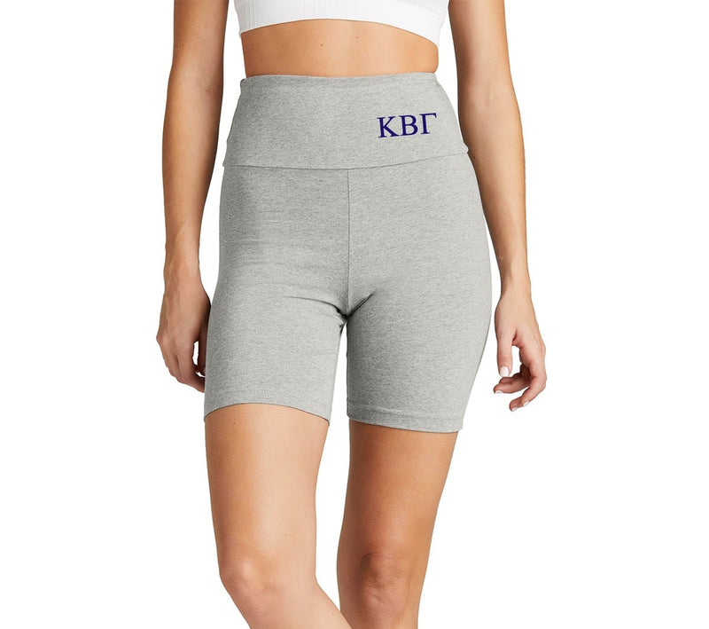 Kappa Beta Gamma High Waist Bike Shorts