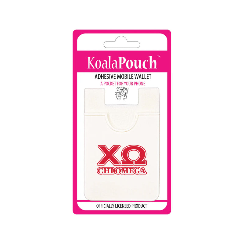 Chi Omega Koala Pouch Phone Wallet