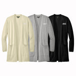 Lambda Kappa Sigma Open Front Cardigan Sweater