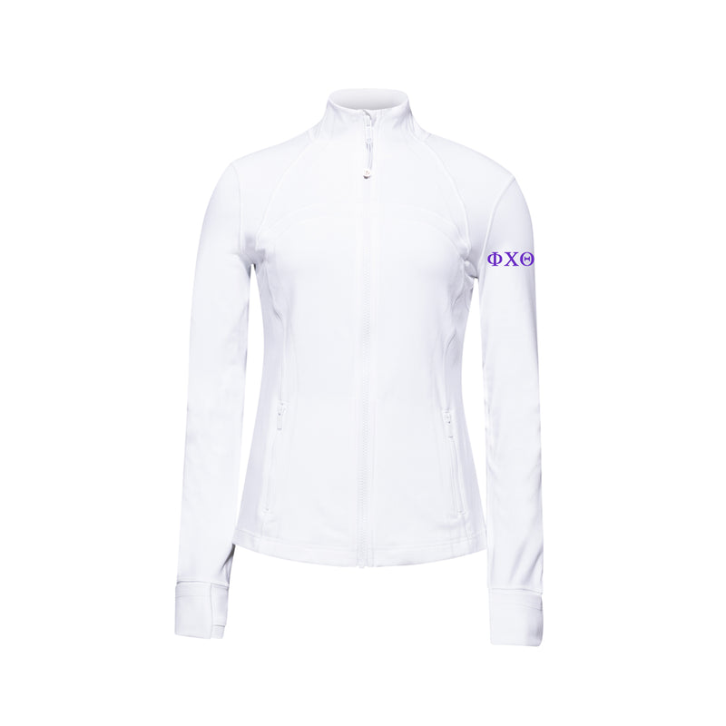 Phi Chi Theta lululemon Define Jacket - White