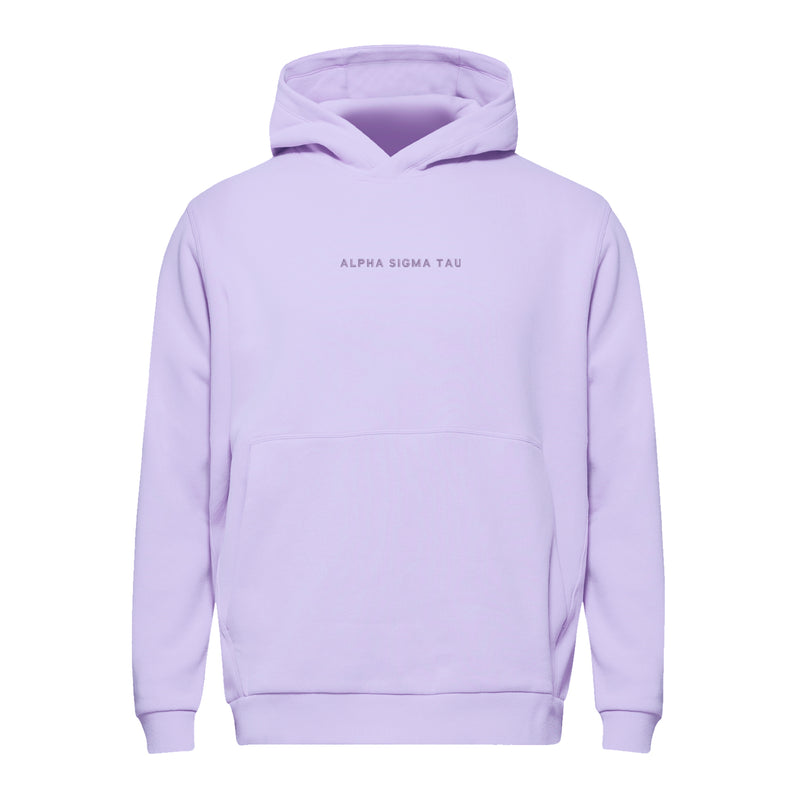 Alpha Sigma Tau lululemon Steady State Pullover Hoodie - Lavender Frost