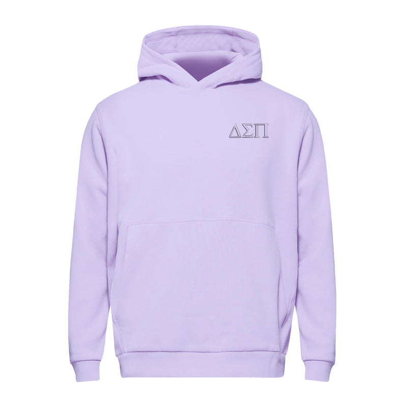 Delta Sigma Pi lululemon Steady State Pullover Hoodie - Lavender Frost