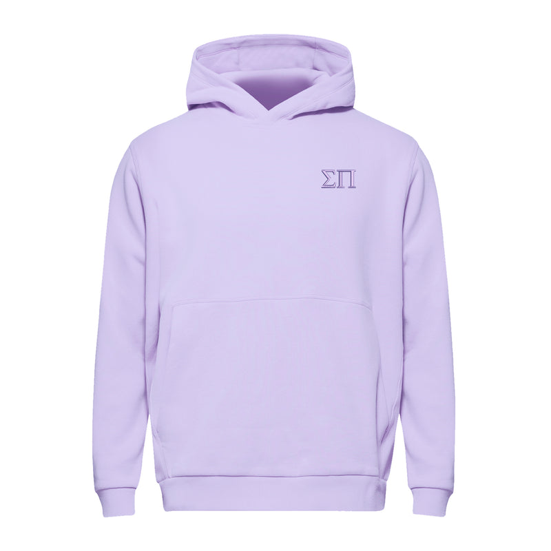 Sigma Pi lululemon Steady State Pullover Hoodie - Lavender Frost