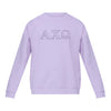 Alpha Chi Omega lululemon Steady State Crew - Lavender Frost