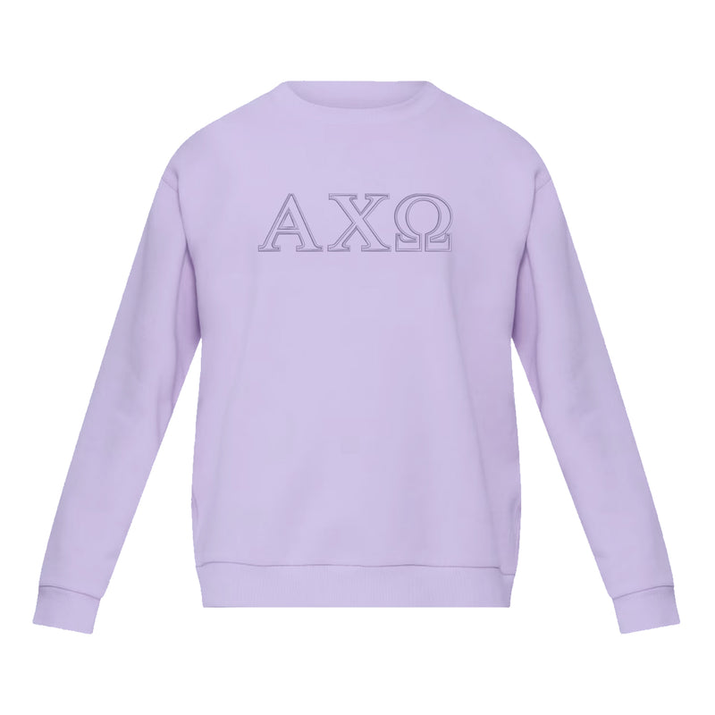 Alpha Chi Omega lululemon Steady State Crew - Lavender Frost