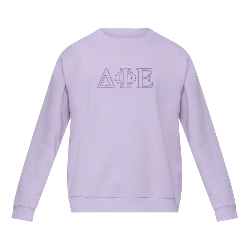 Delta Phi Epsilon lululemon Steady State Crew - Lavender Frost