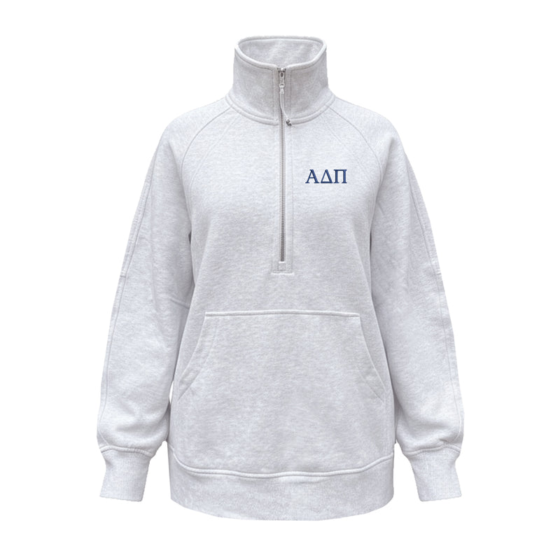 Alpha Delta Pi lululemon Scuba Oversized Funnel-Neck Half Zip Long