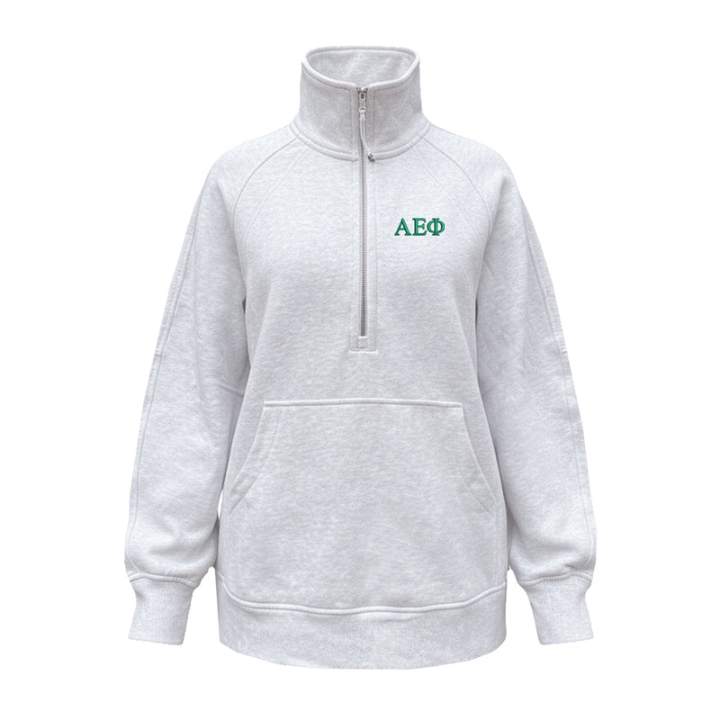 Alpha Epsilon Phi lululemon Scuba Oversized Funnel-Neck Half Zip Long