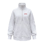 Alpha Gamma Delta lululemon Scuba Oversized Funnel-Neck Half Zip Long