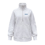 Delta Delta Delta lululemon Scuba Oversized Funnel-Neck Half Zip Long